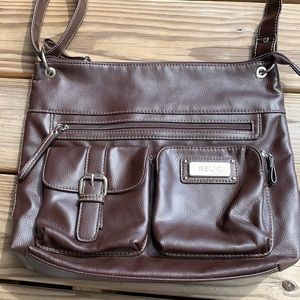 Relic by fossil brown handbag